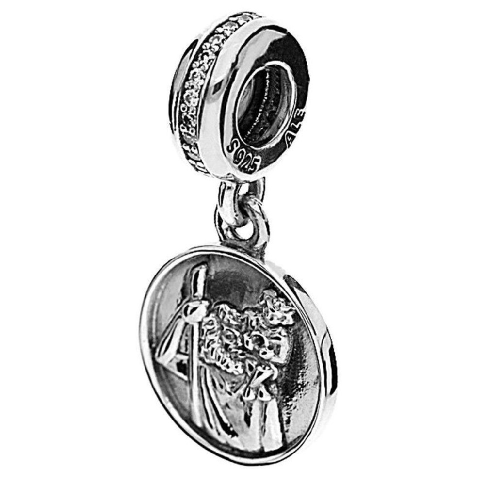 Pandora Sterling Silver CHARM St. Christopher